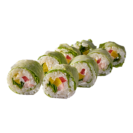 Ролл овощной с креветками